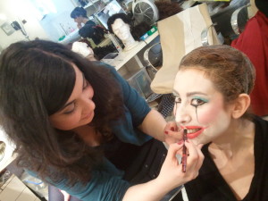 Backstage Otello Trucco Artimmagine Napoli